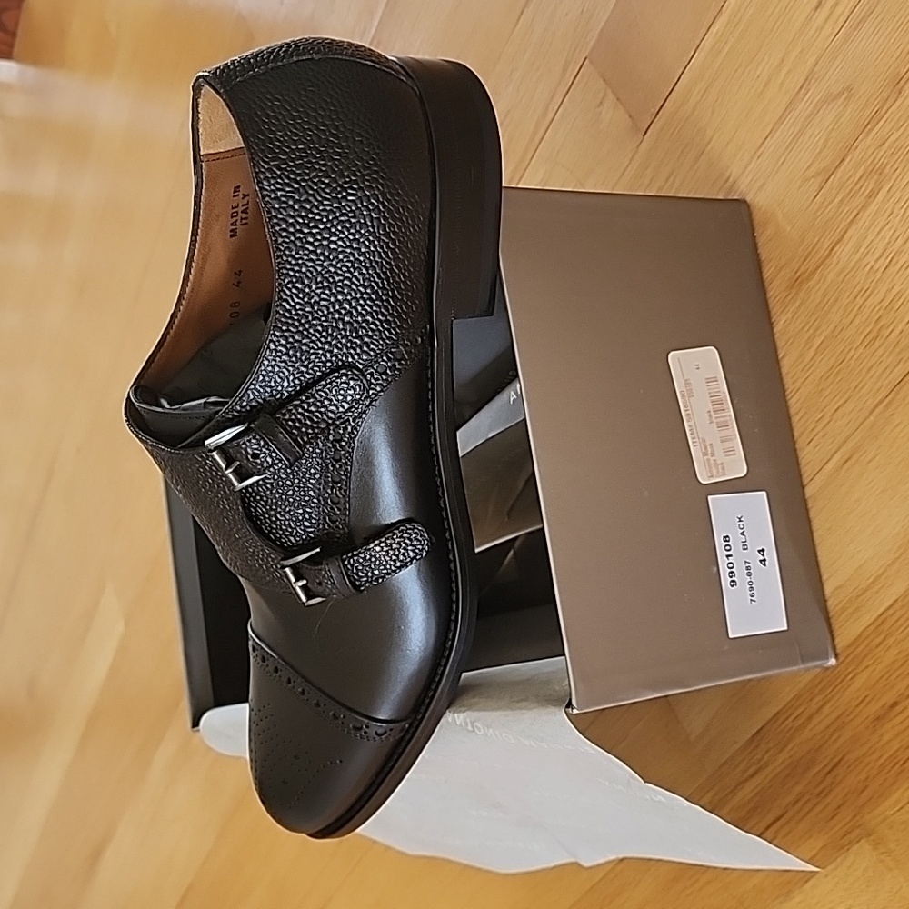 Antonio Maurizi Double Monkstrap Cap Toe